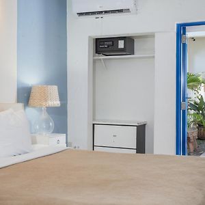 Deluxe King Room Sofa Bed Patio View